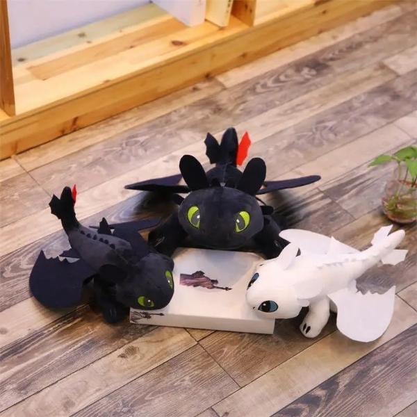 Toothless & Light Fury Plush