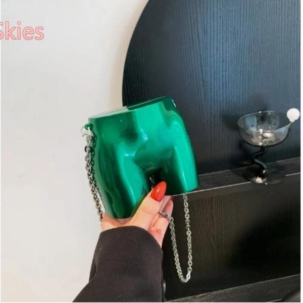 Sexy Bum Luxury Women Lipstick Crossbody Shoulder Bag