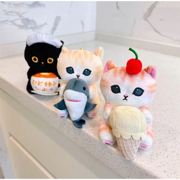 Hai-Katze-Garnelen-Plüschpuppe