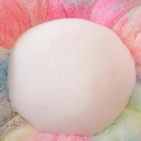 SOFA-LICIOUS Premium Flauschiges Blumen-Sofakissen
