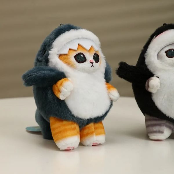 Hai-Katze-Garnelen-Plüschpuppe