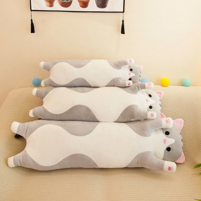 Long Cat Squishmallow Pillow
