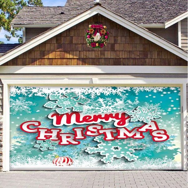 Christmas Garage Door Decoration