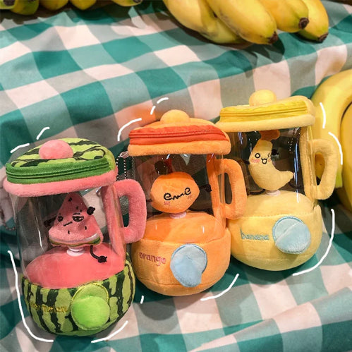 Novelty Fruit Blender Plush ( Banana, Water Melon & Carrot )