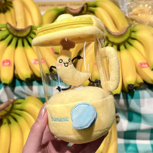 Novelty Fruit Blender Plush ( Banana, Water Melon & Carrot )