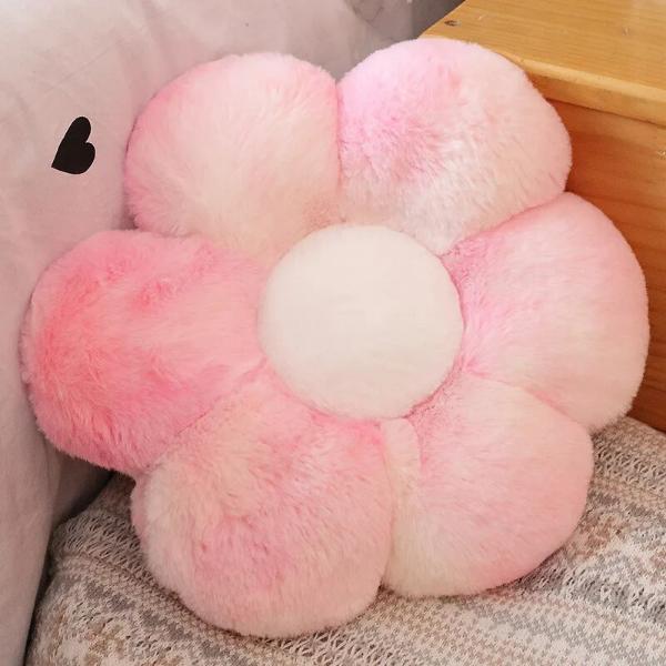 SOFA-LICIOUS Premium Flauschiges Blumen-Sofakissen