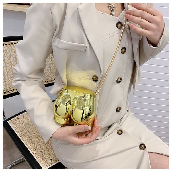 Sexy Bum Luxury Women Lipstick Crossbody Shoulder Bag