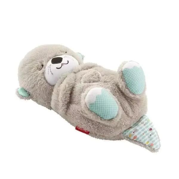 Breathing Plush Otter & Koala With Heartbeat Sleeping Aid