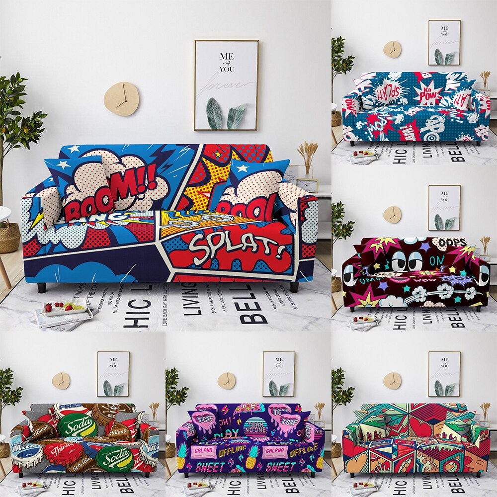 SOFA-LICIOUS Cartoon Sofa Cover