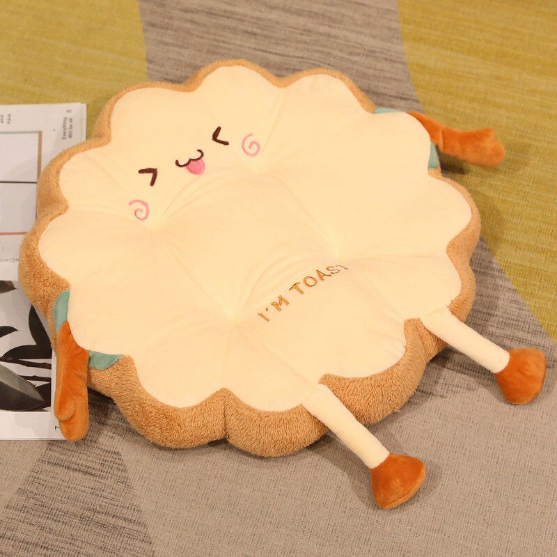 French Toast Bread Plush Pillow Cushion