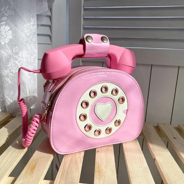 Ring Ring Telefon Handtasche