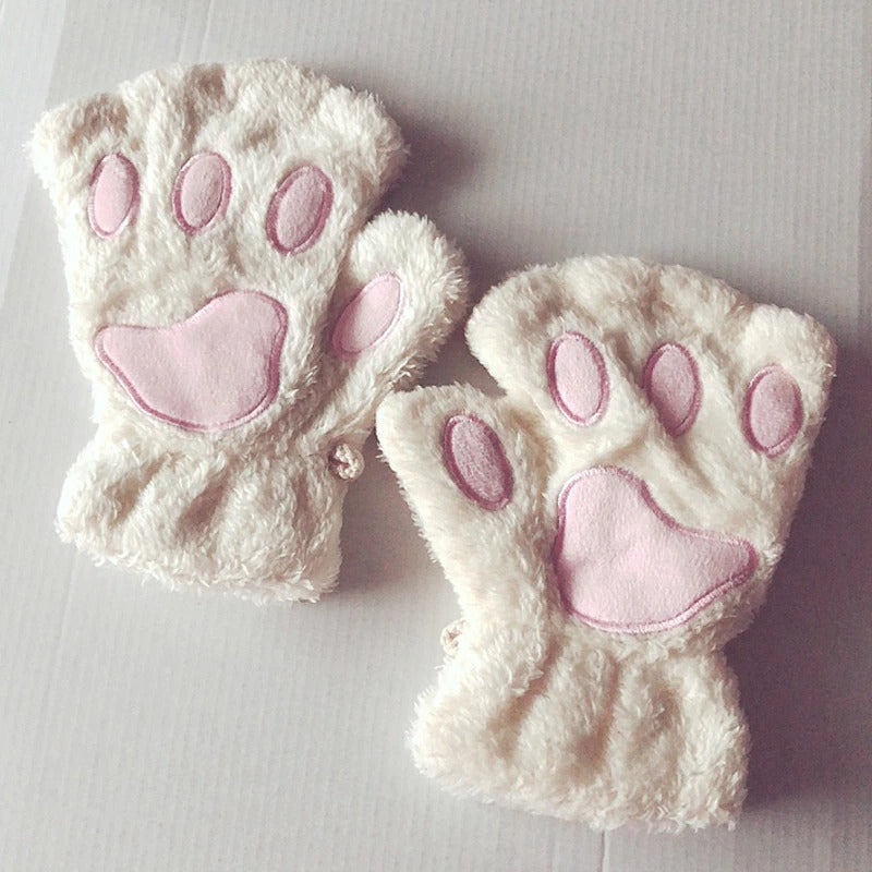 Cat Paw Winter Gloves