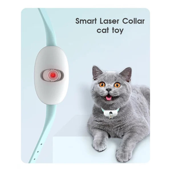 Electric Smart Amusing LED Collar Interactive Cat Toys