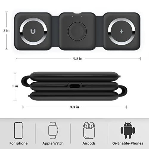 究極の3-in-1携帯電話充電器