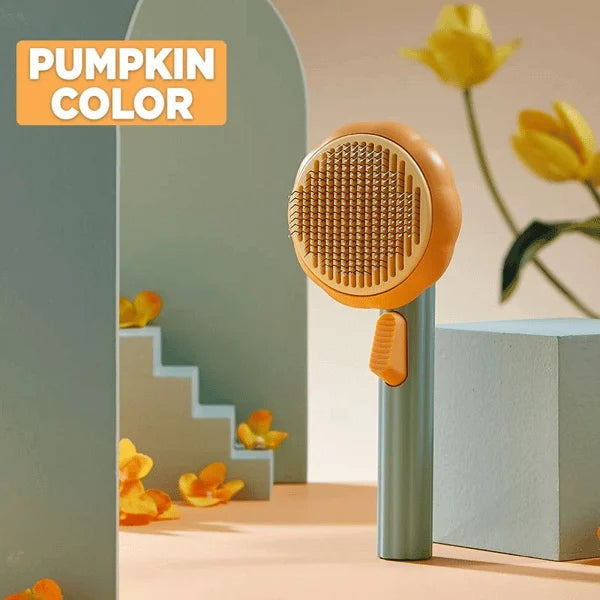 Pumpkin Self Cleaning Cat Brush ( ONLY $13.49)