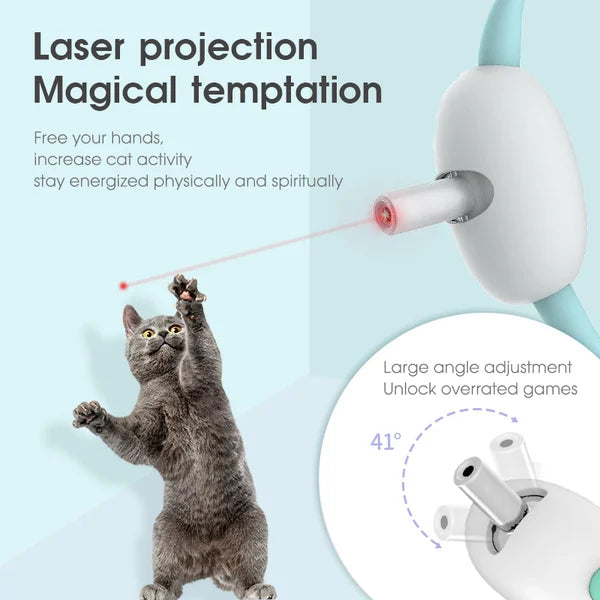 Electric Smart Amusing LED Collar Interactive Cat Toys