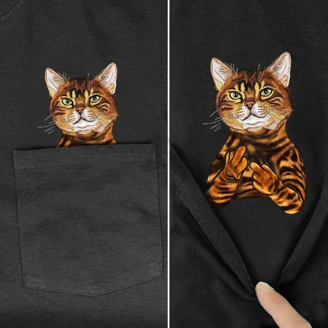 One FXXX Cat Pocket Tshirt