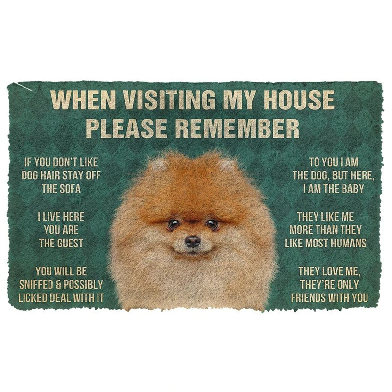 Doggo Welcome Anti-Slip Door Mat