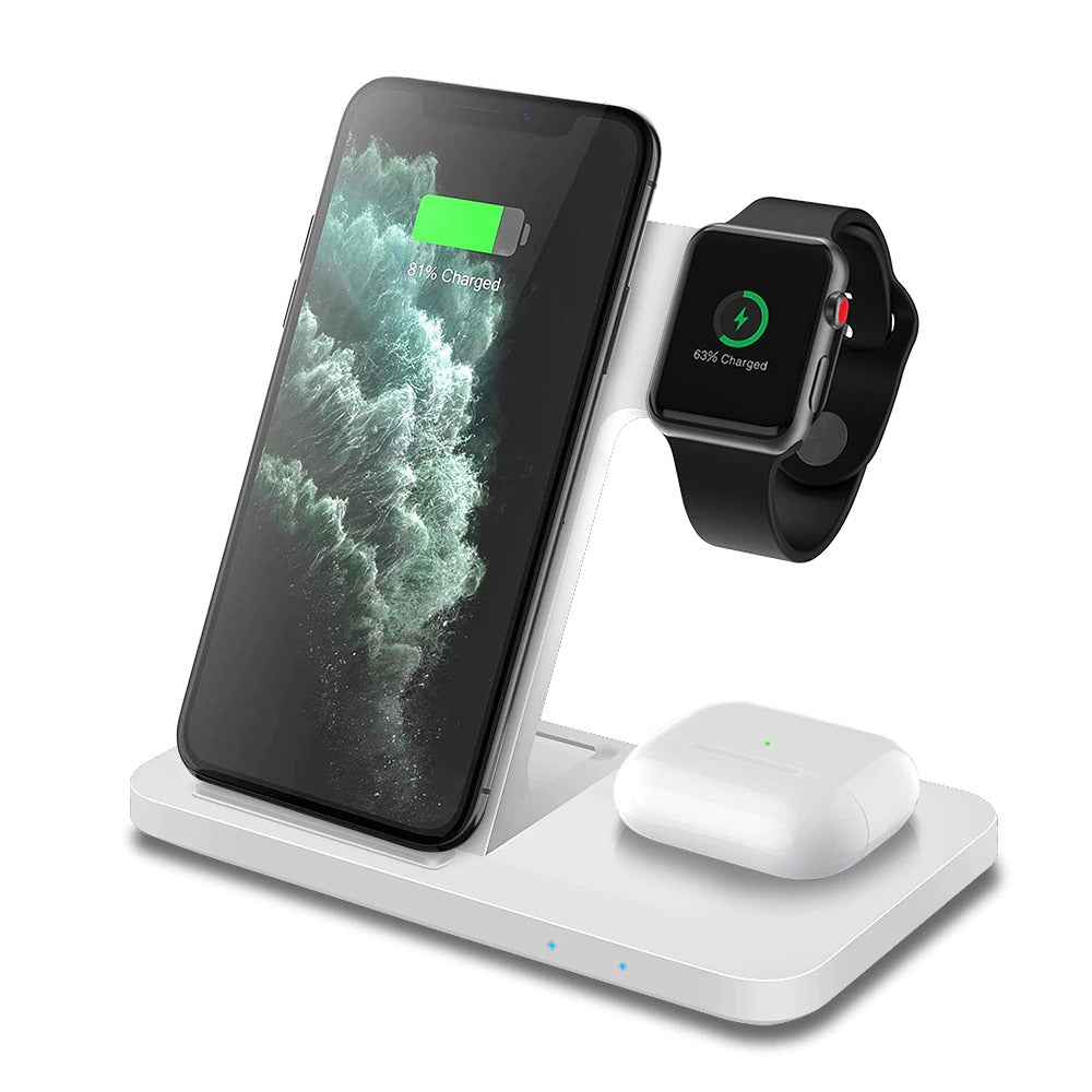 Wireless 3-in-1 Fast Charging Station
