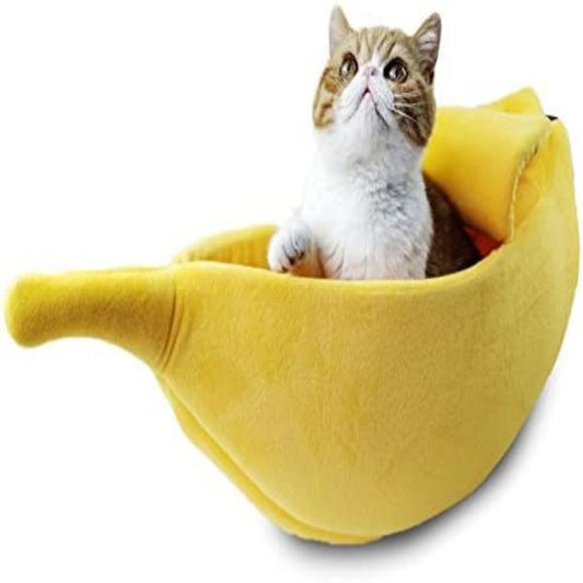 Banana Cat Bed