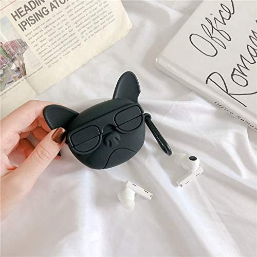 ヒップホップ 3D ブルドッグ シリコン カバー Airpod用