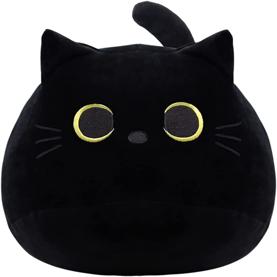 Schwarzes Katzen-Plüschtier & Cousins