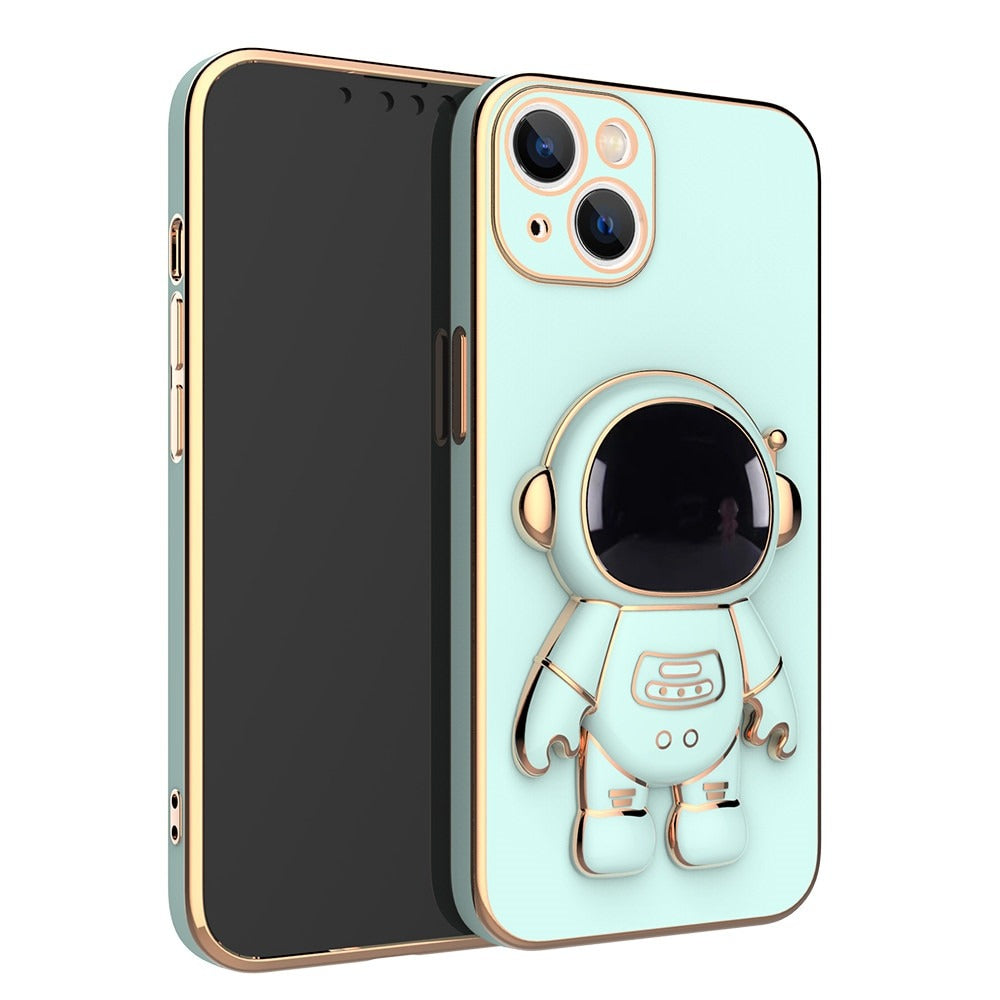 Astronauten-Handyhülle mit Ständer für iPhone