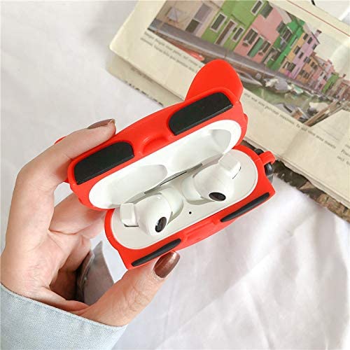 ヒップホップ 3D ブルドッグ シリコン カバー Airpod用