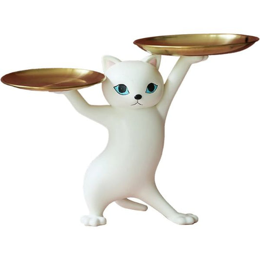 エジプトの猫の収納置物