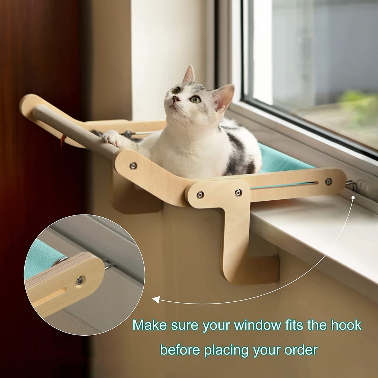 Katzen-Fenstersitz-Hängematte