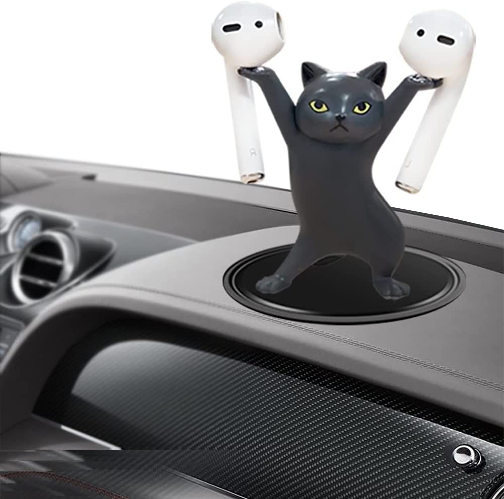 第2世代 落下防止 マグネット式 猫用 Airpod ホルダー