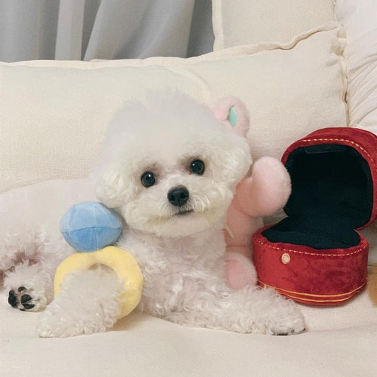 高級ダイヤモンドリング 犬用噛むおもちゃ