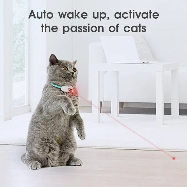Electric Smart Amusing LED Collar Interactive Cat Toys