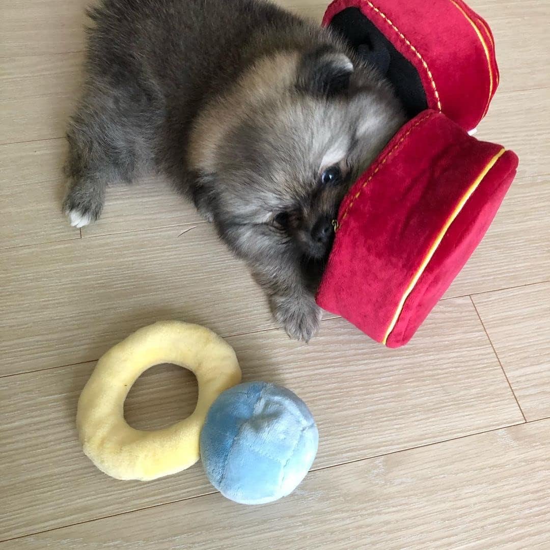 Luxury Diamond Ring Dog Chew Squeaky Toy