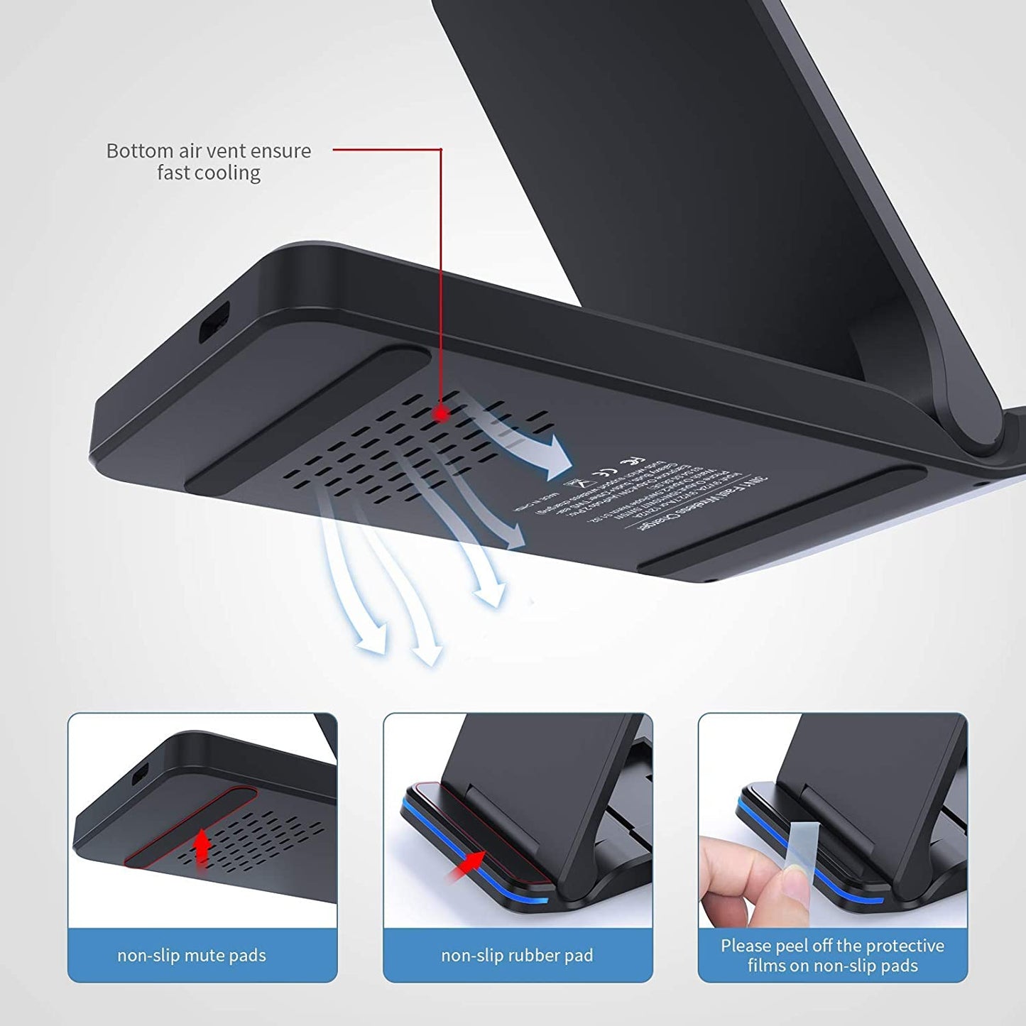 Wireless 3-in-1 Fast Charging Station