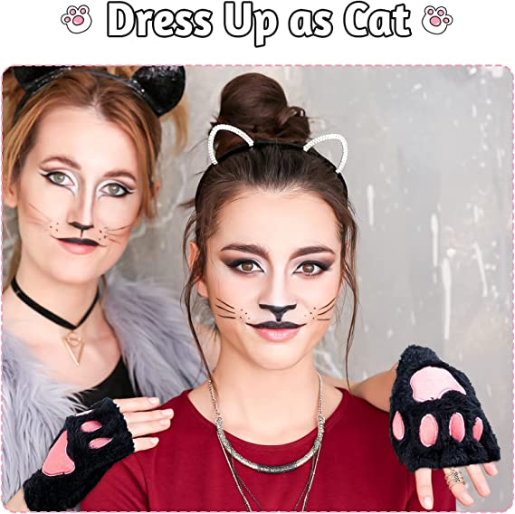 Cat Paw Winter Gloves