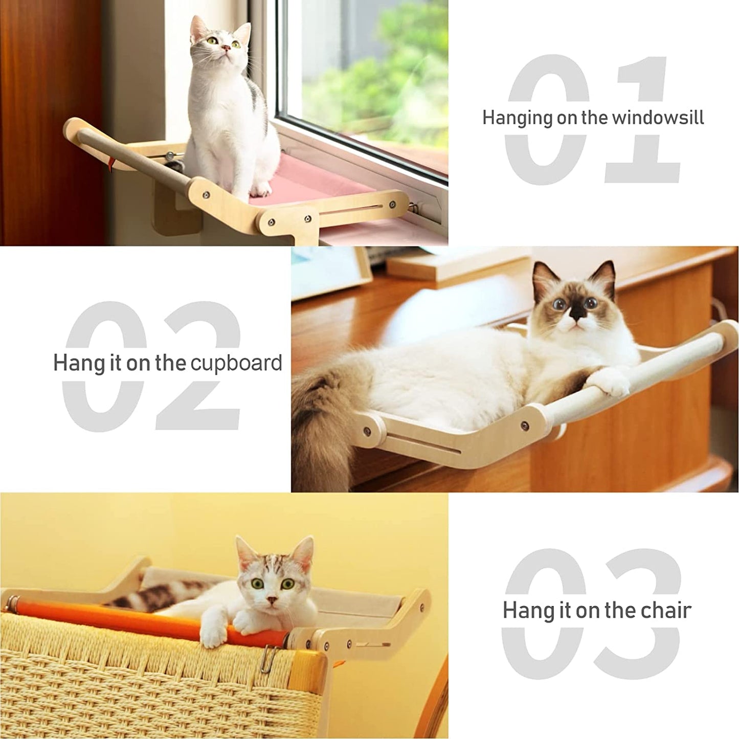 Katzen-Fenstersitz-Hängematte