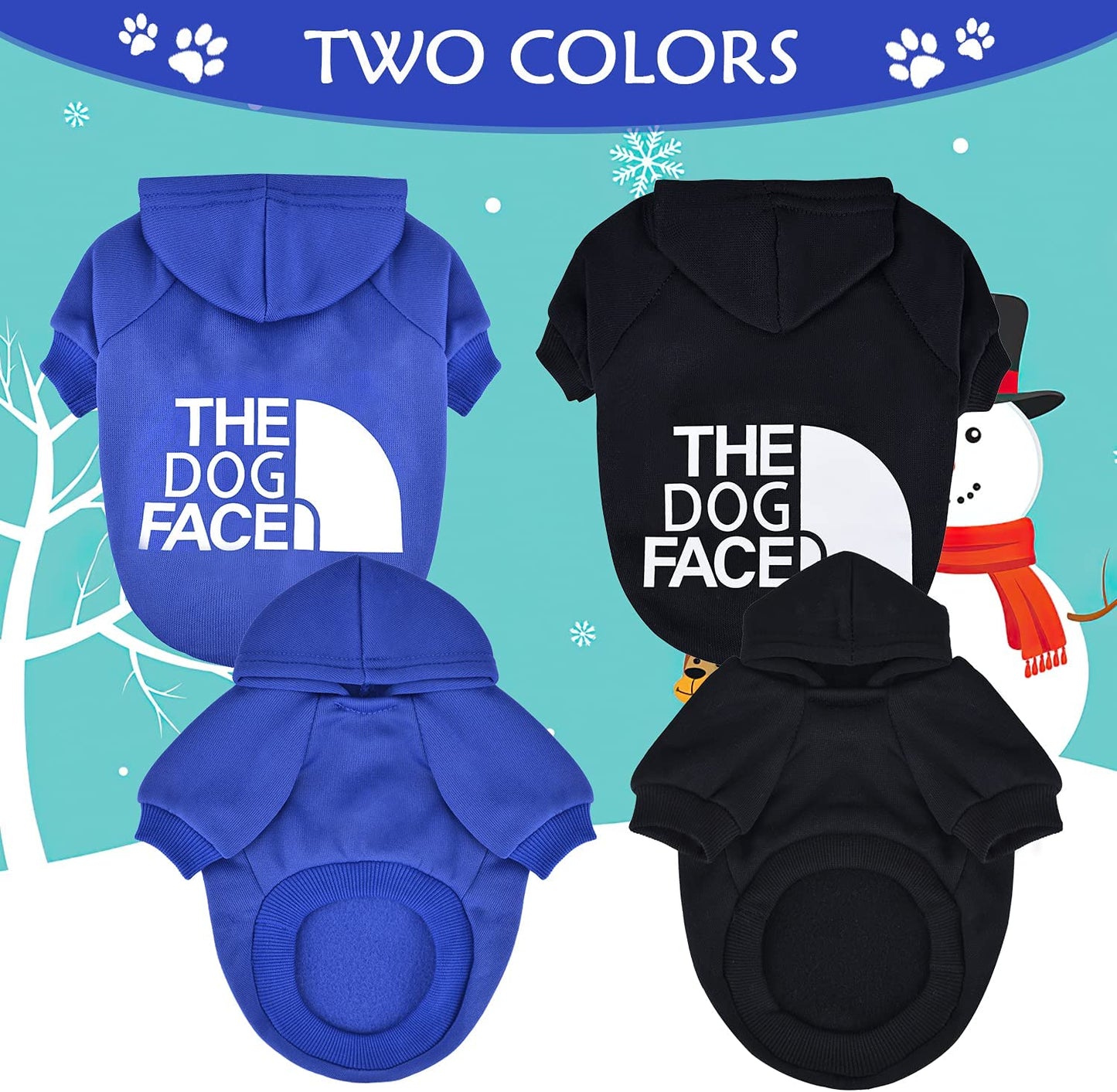 The Dog Face™ Winter-Hoodie für Hunde
