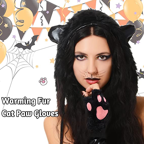 Cat Paw Winter Gloves
