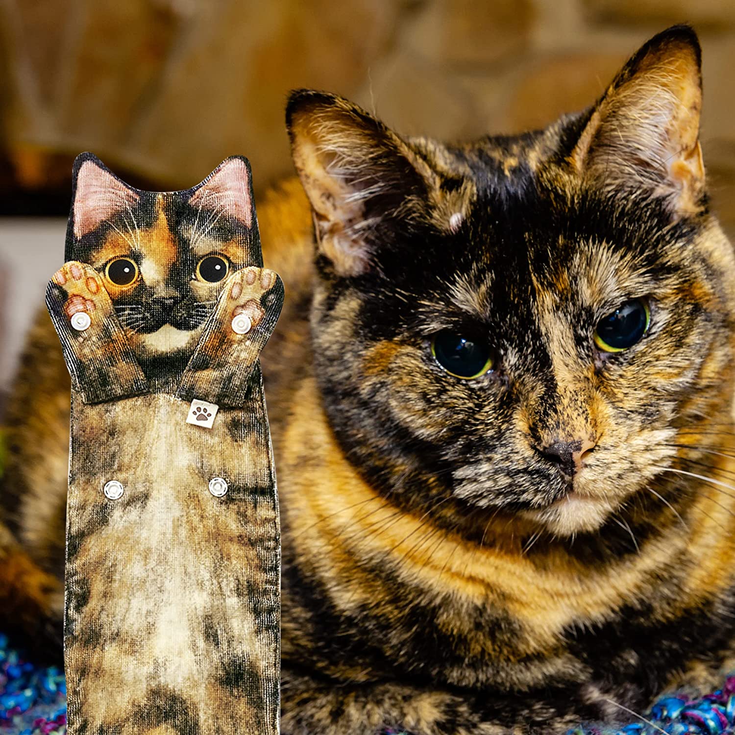 Funny Cute Cat Towel