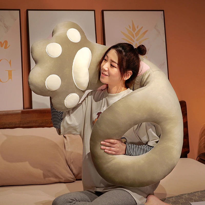 Kawaii Long Cat Paw Full Body Pillow