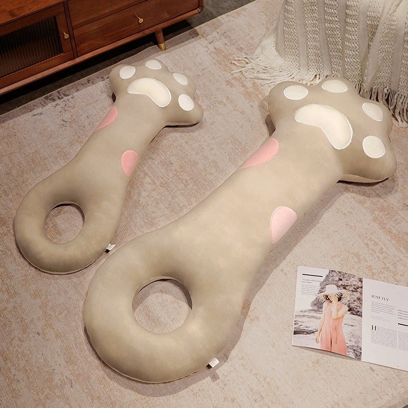 Kawaii Long Cat Paw Full Body Pillow