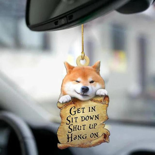 Two Sided Dog Ornament