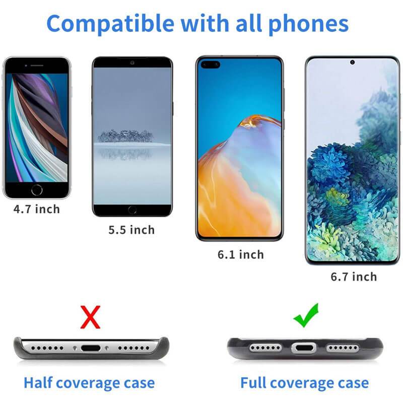 ユニバーサルクロスボディナイロンパッチ電話ストラップ