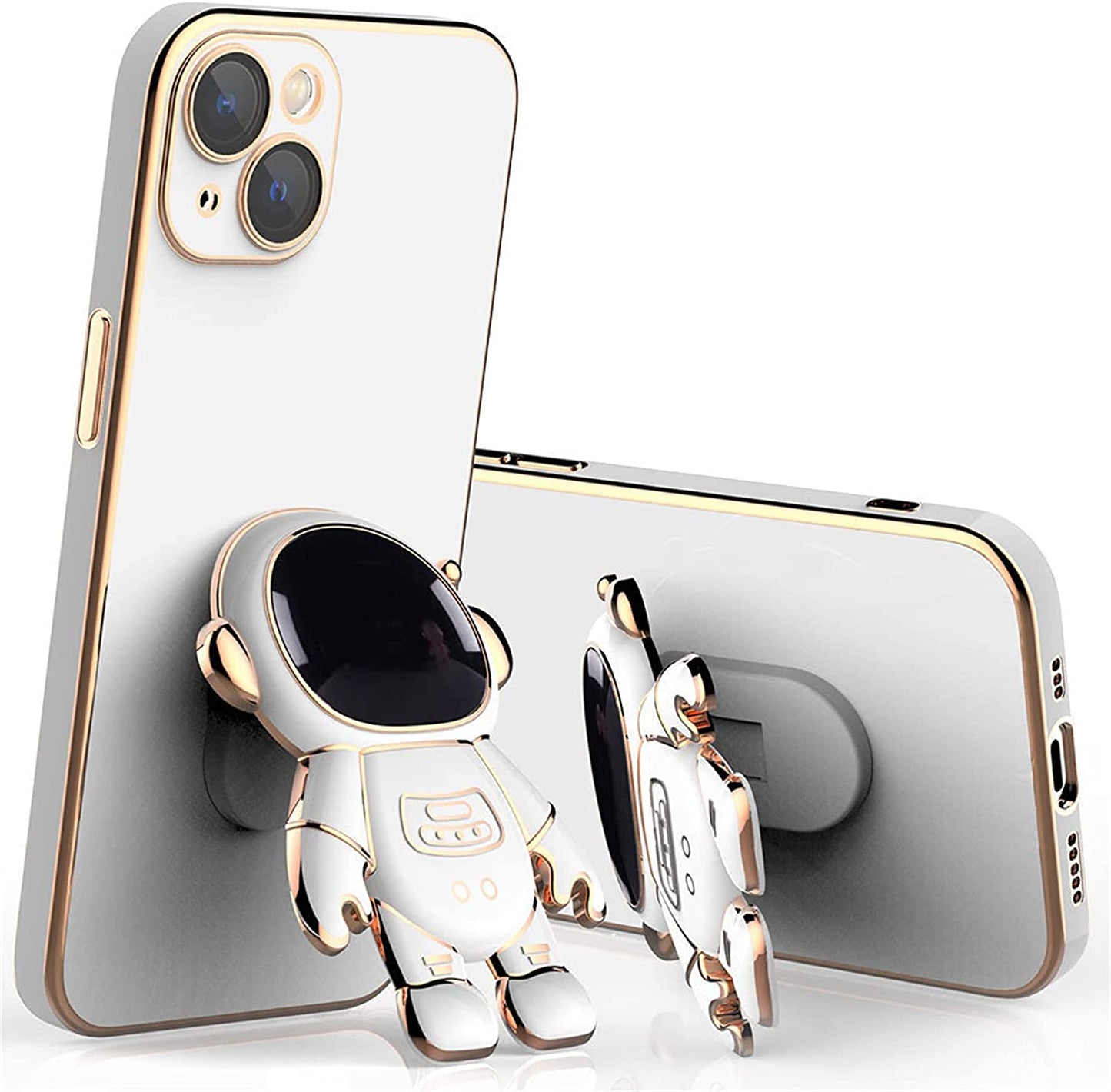 Astronauten-Handyhülle mit Ständer für iPhone