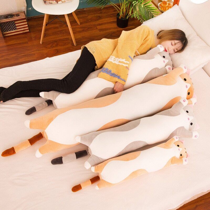Long Cat Squishmallow Pillow