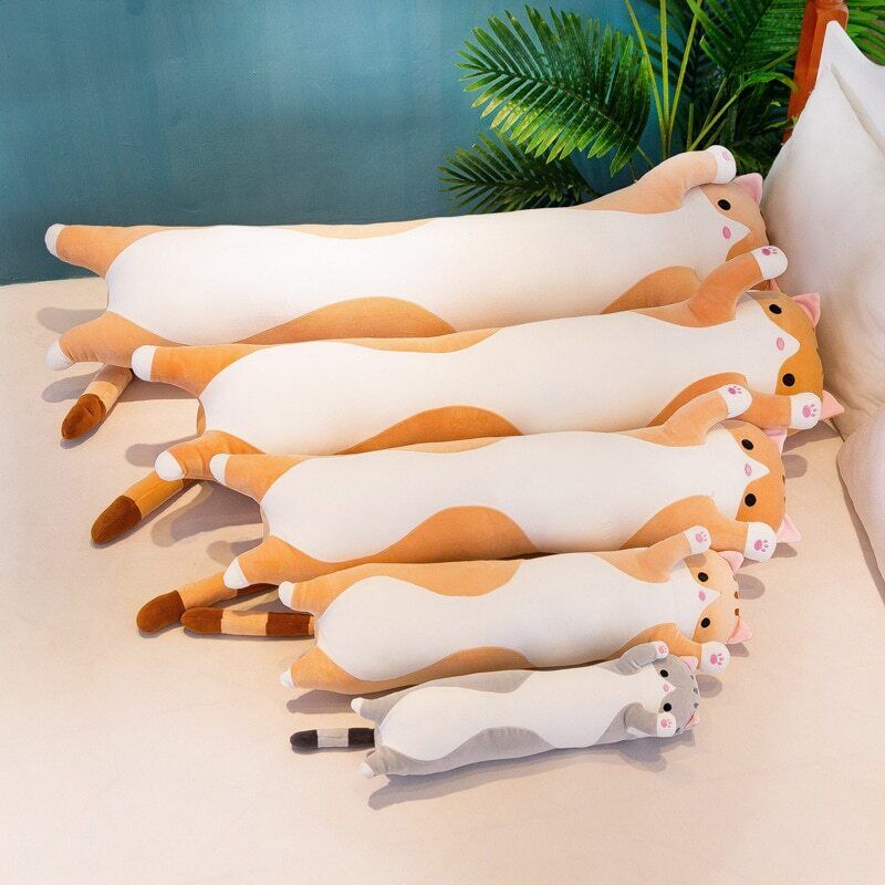 Long Cat Squishmallow Pillow