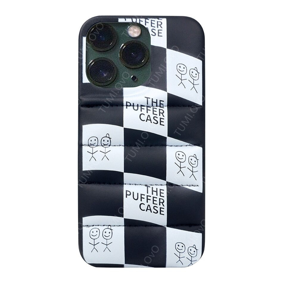 Grid Puffer Case