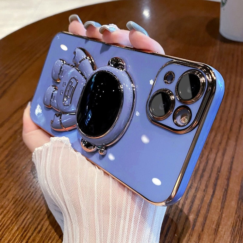 Astronauten-Handyhülle mit Ständer für iPhone