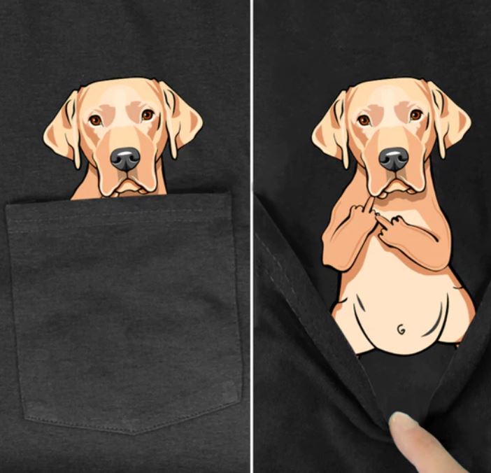 Ein FXXX Hundetaschen-T-Shirt